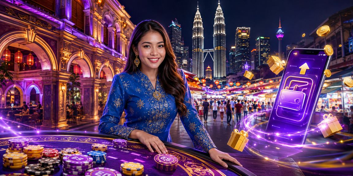 Deposit kasino dalam talian di Kuala Lumpur dengan suasana budaya Melayu baju kurung